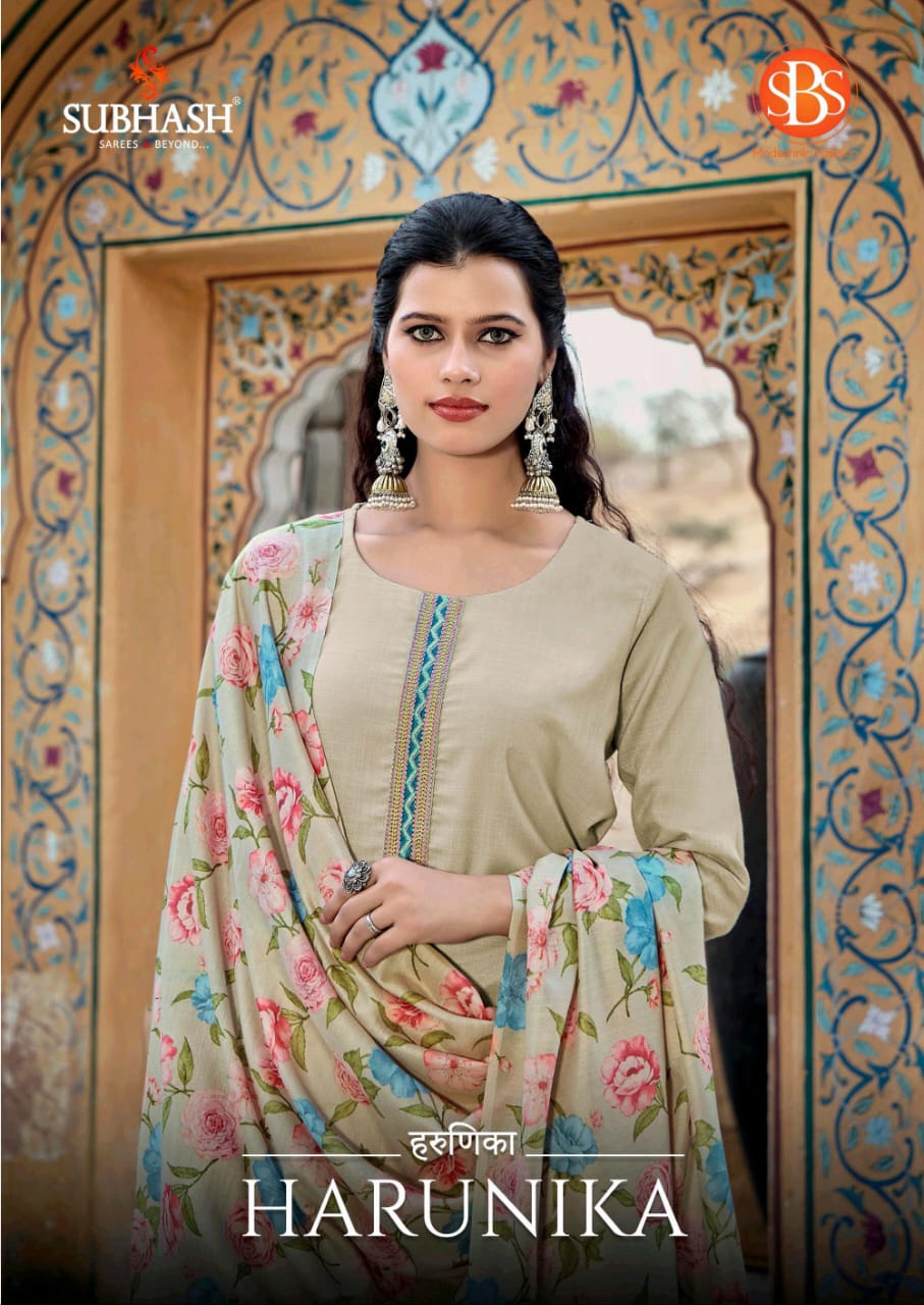 Harunika Sbs Cotton Readymade Pant Style Suits Manufacturer