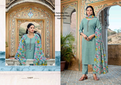 Harunika Sbs Cotton Readymade Pant Style Suits Manufacturer