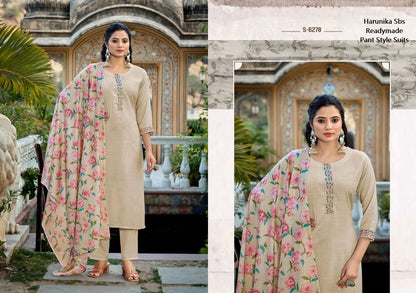 Harunika Sbs Cotton Readymade Pant Style Suits Manufacturer