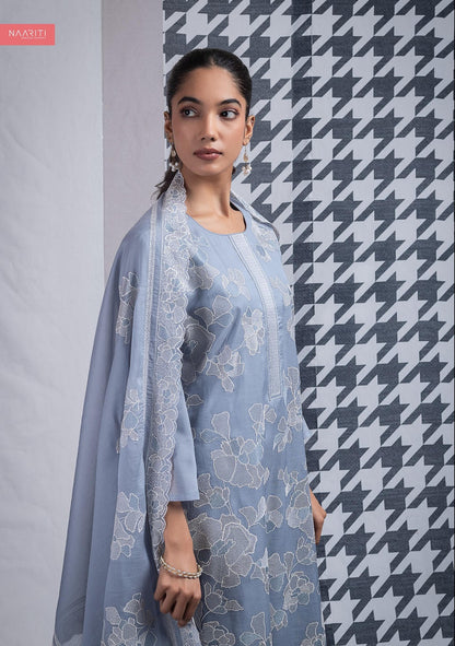 Harveen Naariti Mul Chanderi Pant Style Suits Manufacturer Ahmedabad