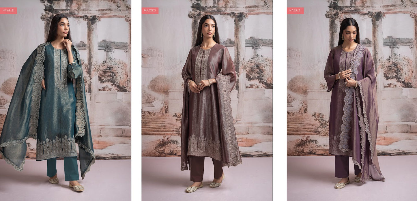 Harzu Naariti Pant Style Suits Manufacturer India