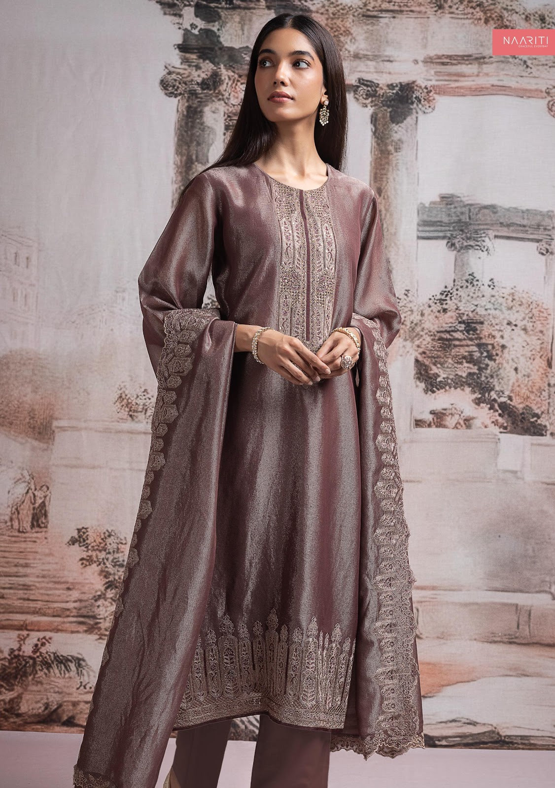 Harzu Naariti Pant Style Suits Manufacturer India