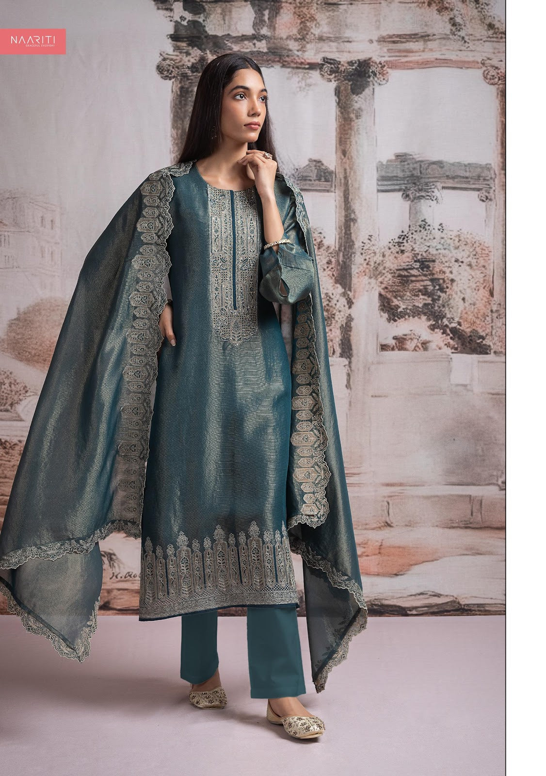 Harzu Naariti Pant Style Suits Manufacturer India