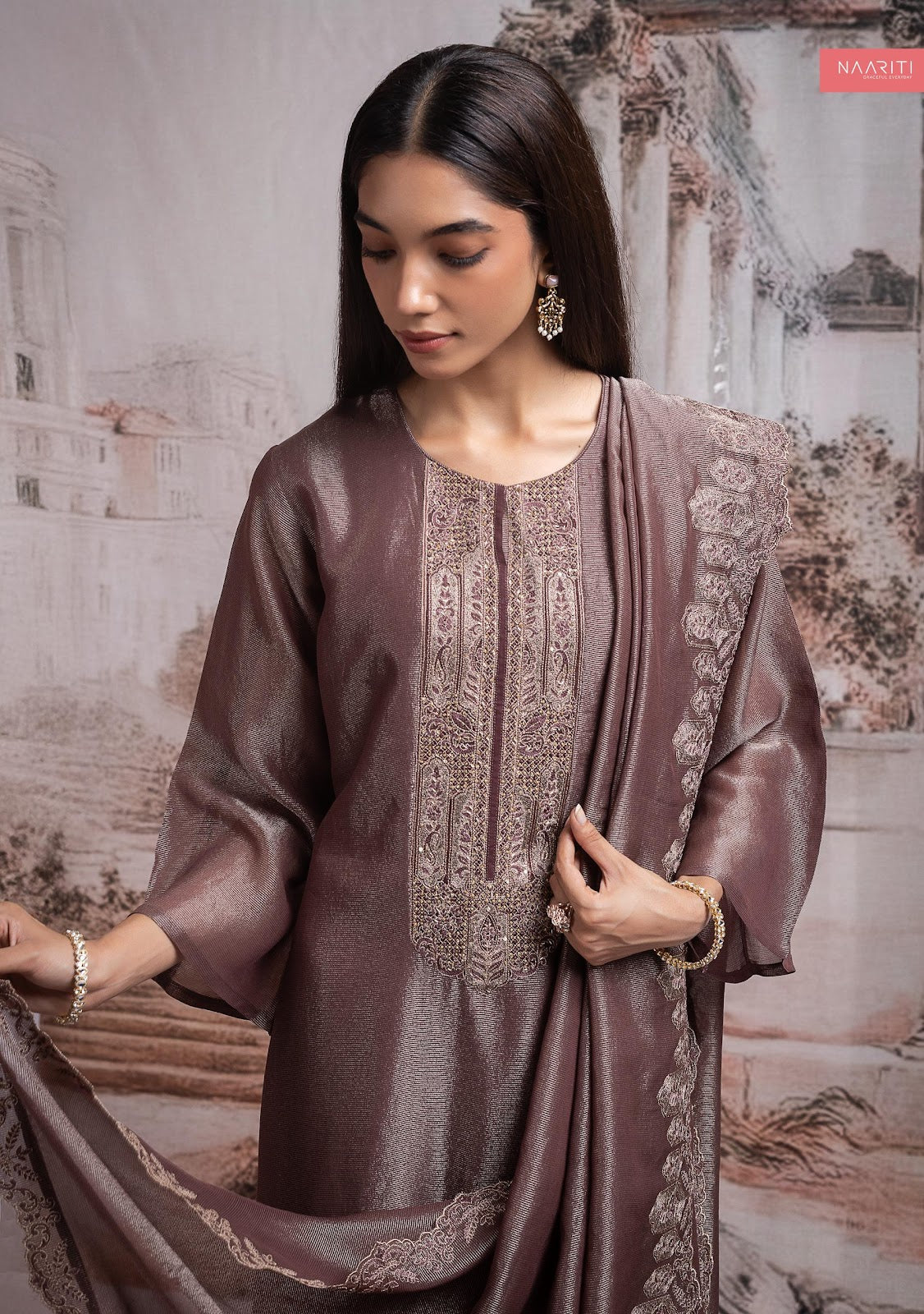 Harzu Naariti Pant Style Suits Manufacturer India