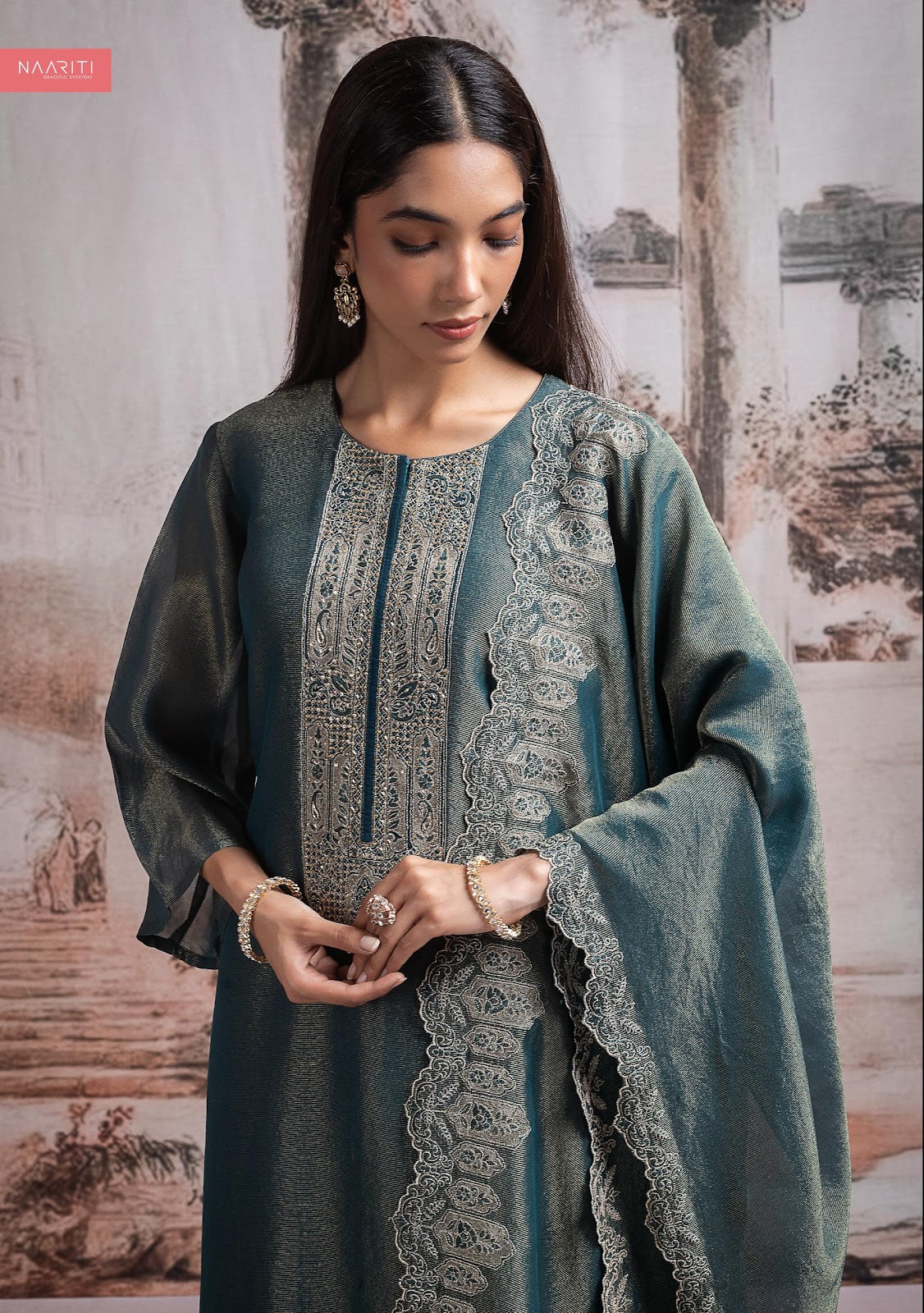 Harzu Naariti Pant Style Suits Manufacturer India