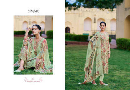 Haseen Hit List 2 Simar Viscose Muslin Pant Style Suits Exporter Gujarat