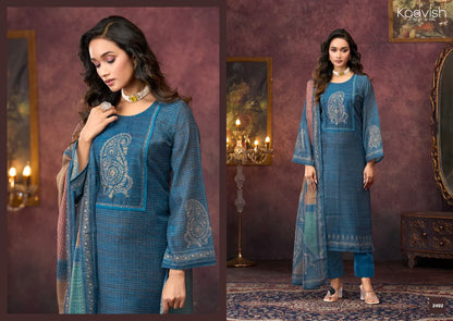 Haseen Kaavish Pure Linen Karachi Salwar Suits Supplier
