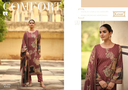 Haseen Kesar Pashmina Suits Supplier Ahmedabad