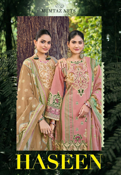 Haseen Mumtaz Arts Lawn Cotton Pakistani Salwar Suits Manufacturer India