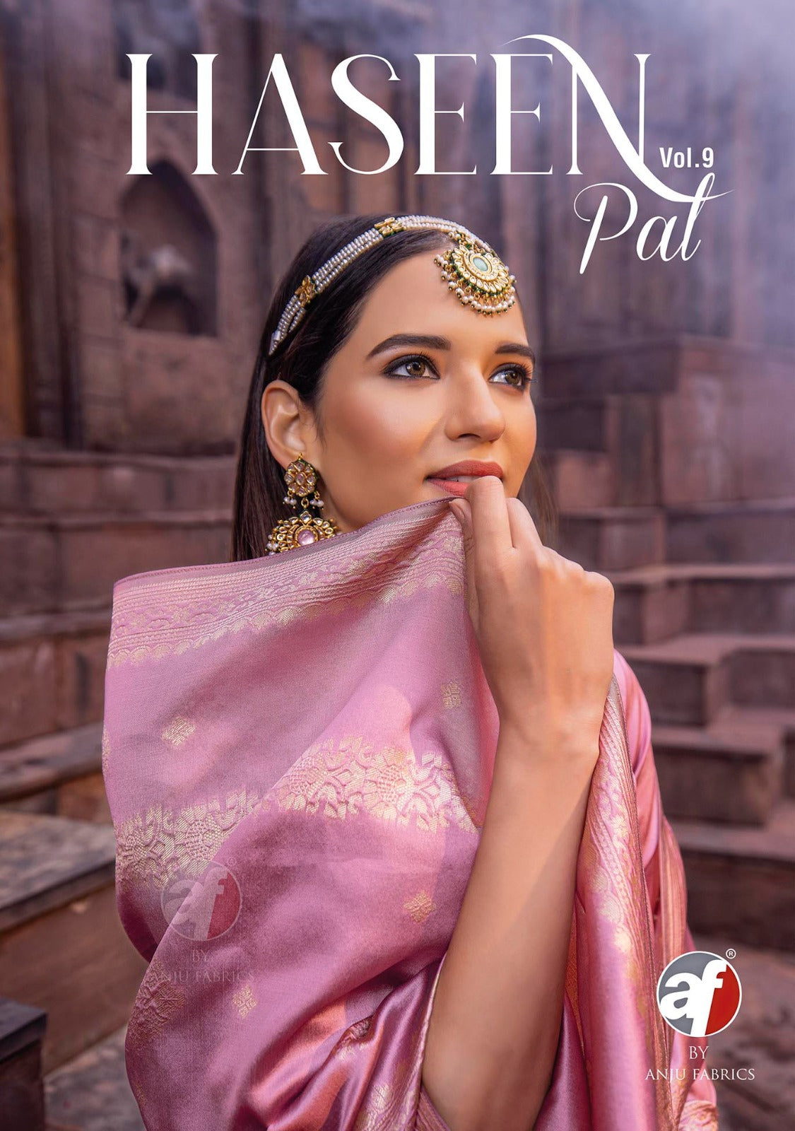 Haseen Pal Vol 9 Af Banarasi Silk Readymade Anarkali Suits