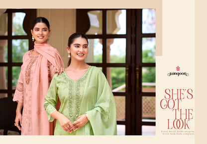 Haseen Rangoon Readymade Cotton Pant Suits Manufacturer