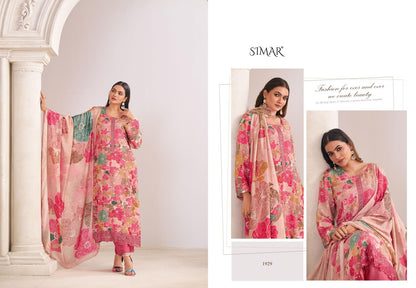 Haseen Vol 8 Simar Pure Viscose Pant Style Suits Manufacturer Gujarat