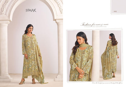 Haseen Vol 8 Simar Pure Viscose Pant Style Suits Manufacturer Gujarat