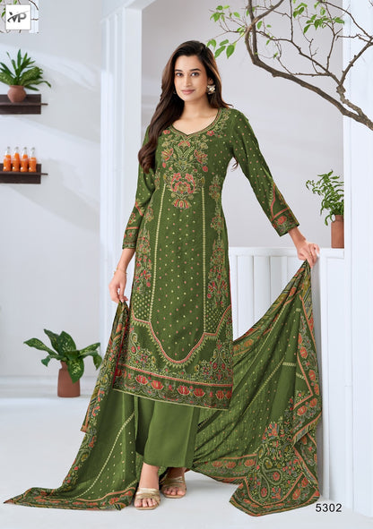Haseen Vp Brand Muslin Karachi Salwar Suits Wholesale Rate