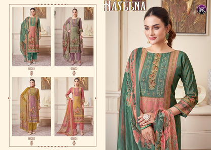 Haseena Kala Fashion Pure Modal Pant Style Suits Wholesale Rate