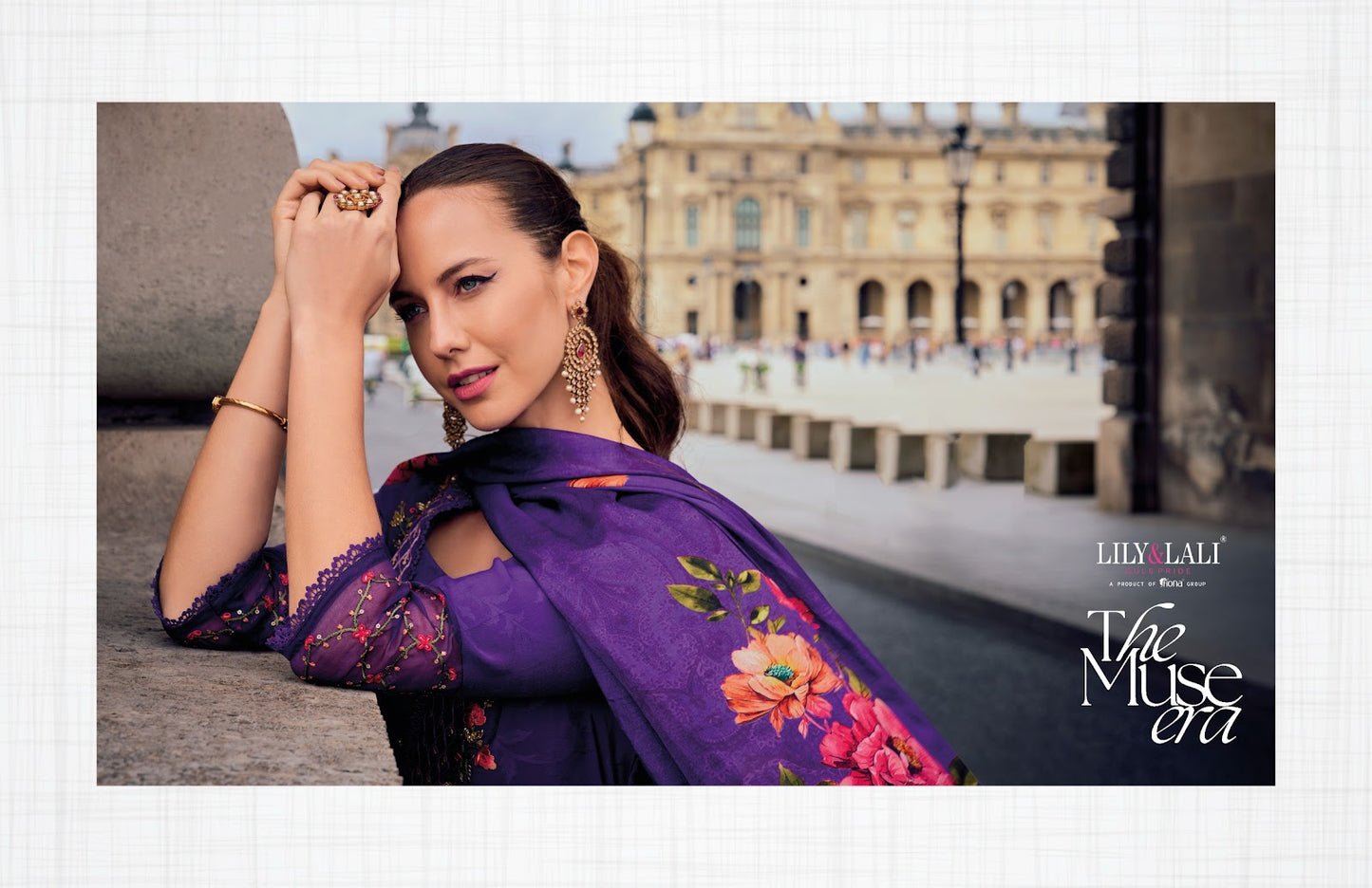 Haseena Lily Lali Viscose Silk Readymade Pant Style Suits Exporter