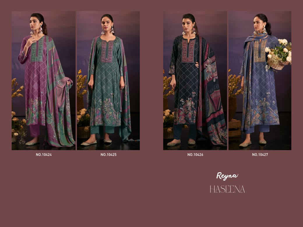 Haseena Reyna Pashmina Suits Manufacturer India