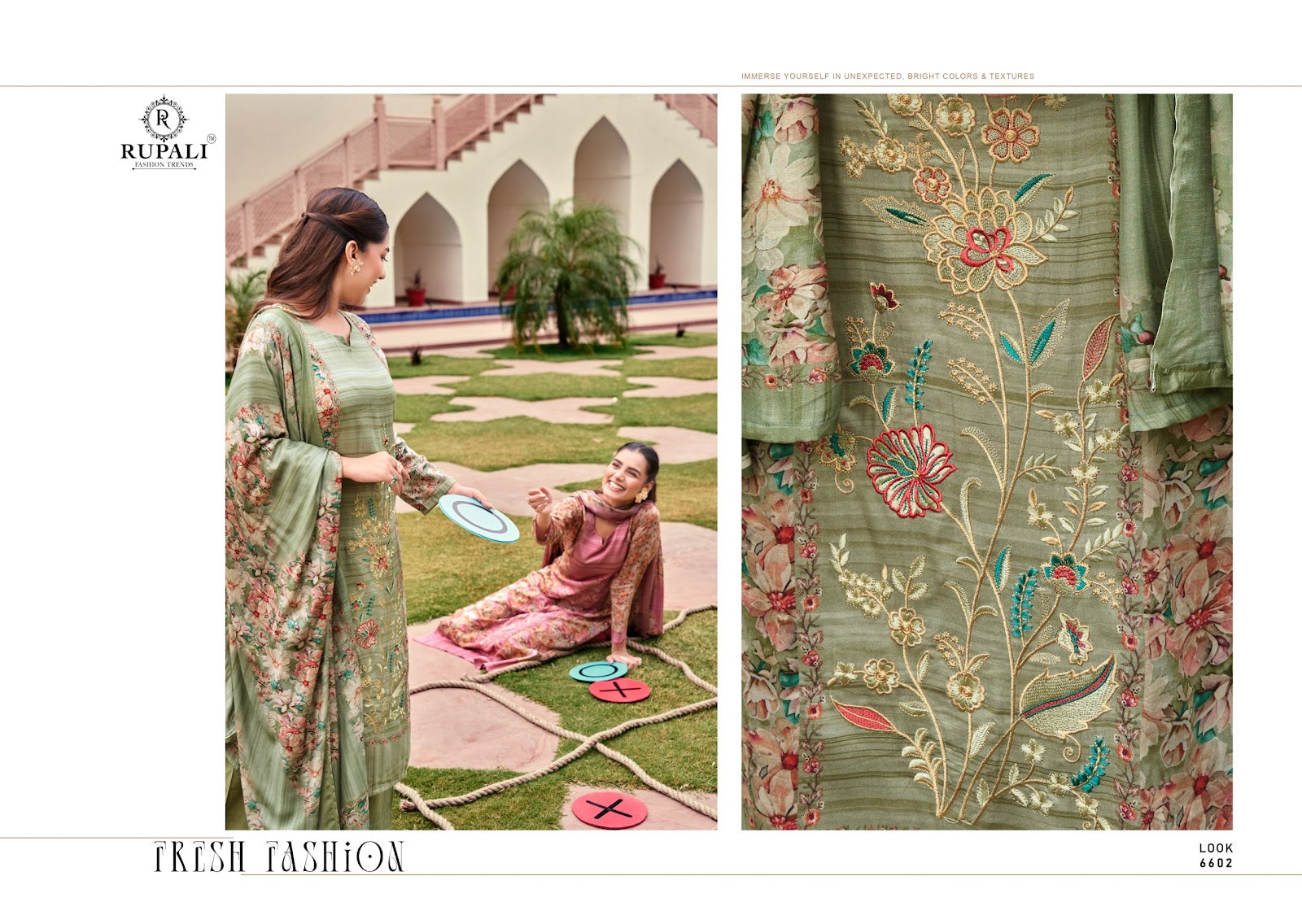 Hasi Khusi Mein Rupali Pashmina Suits Wholesaler Gujarat