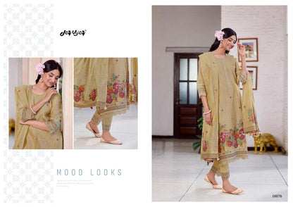 Hasini Jay Vijay South Cotton Pant Style Suits Supplier Gujarat