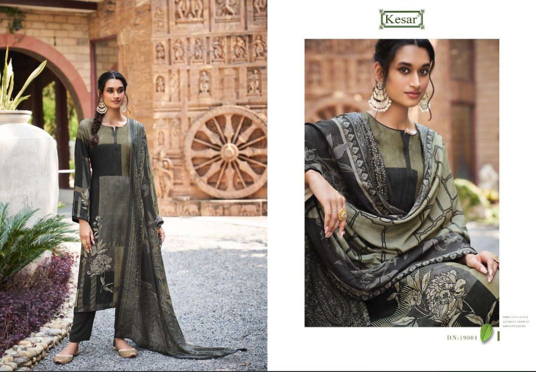 Hasrat Kesar Pure Viscose Pashmina Suits Wholesale Price