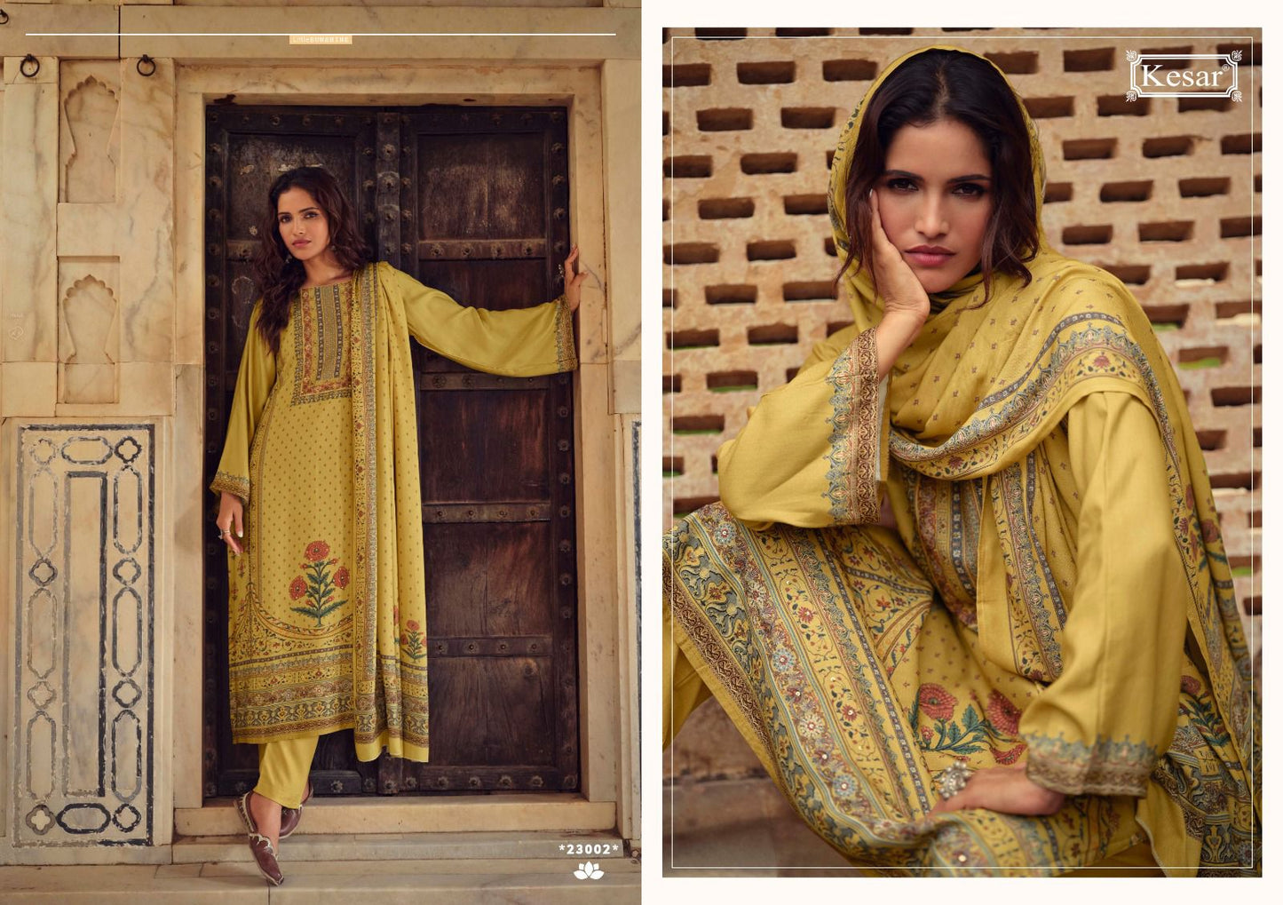 Hasrat New Kesar Pant Style Suits Wholesale Price