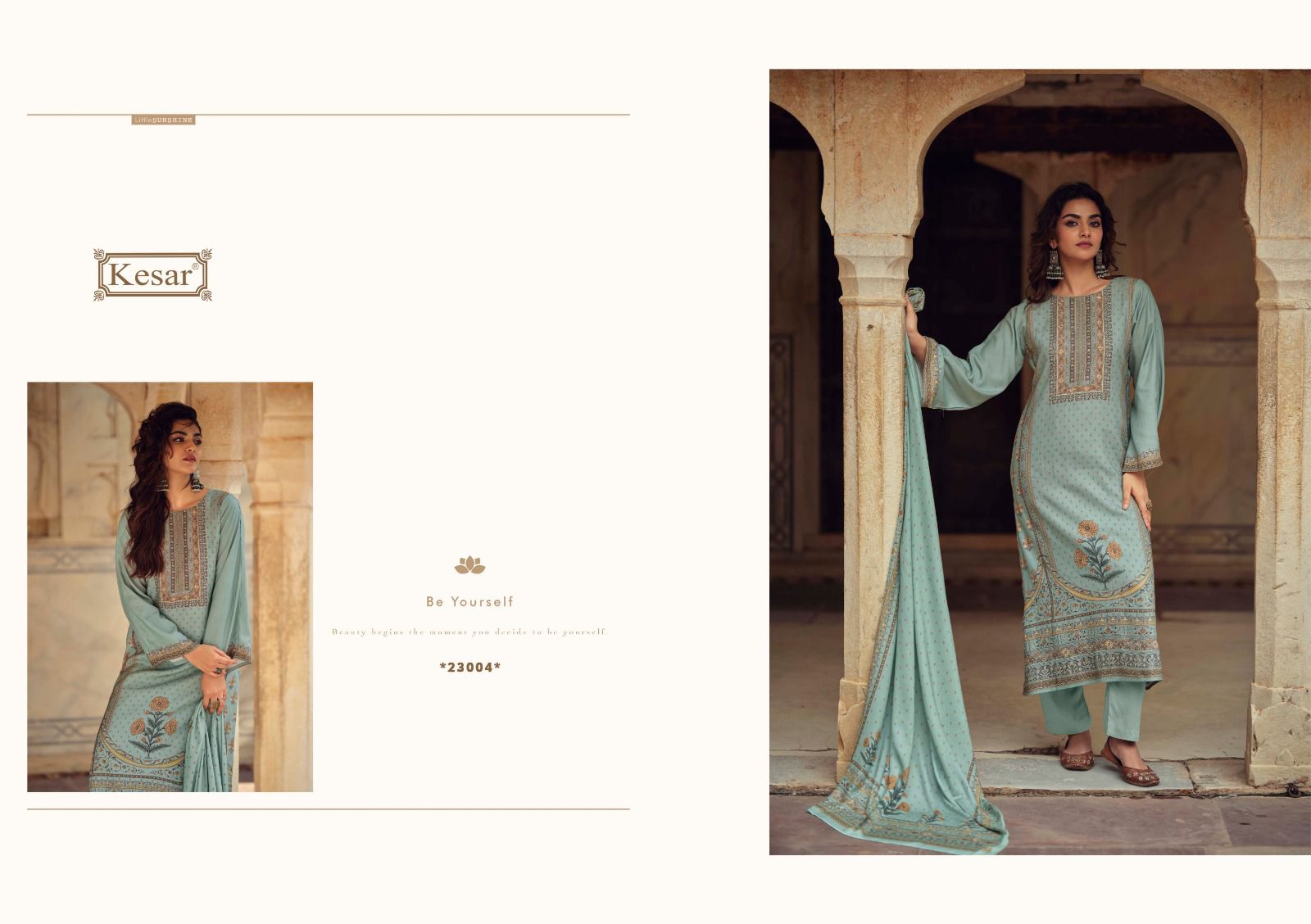 Hasrat New Kesar Pant Style Suits Wholesale Price
