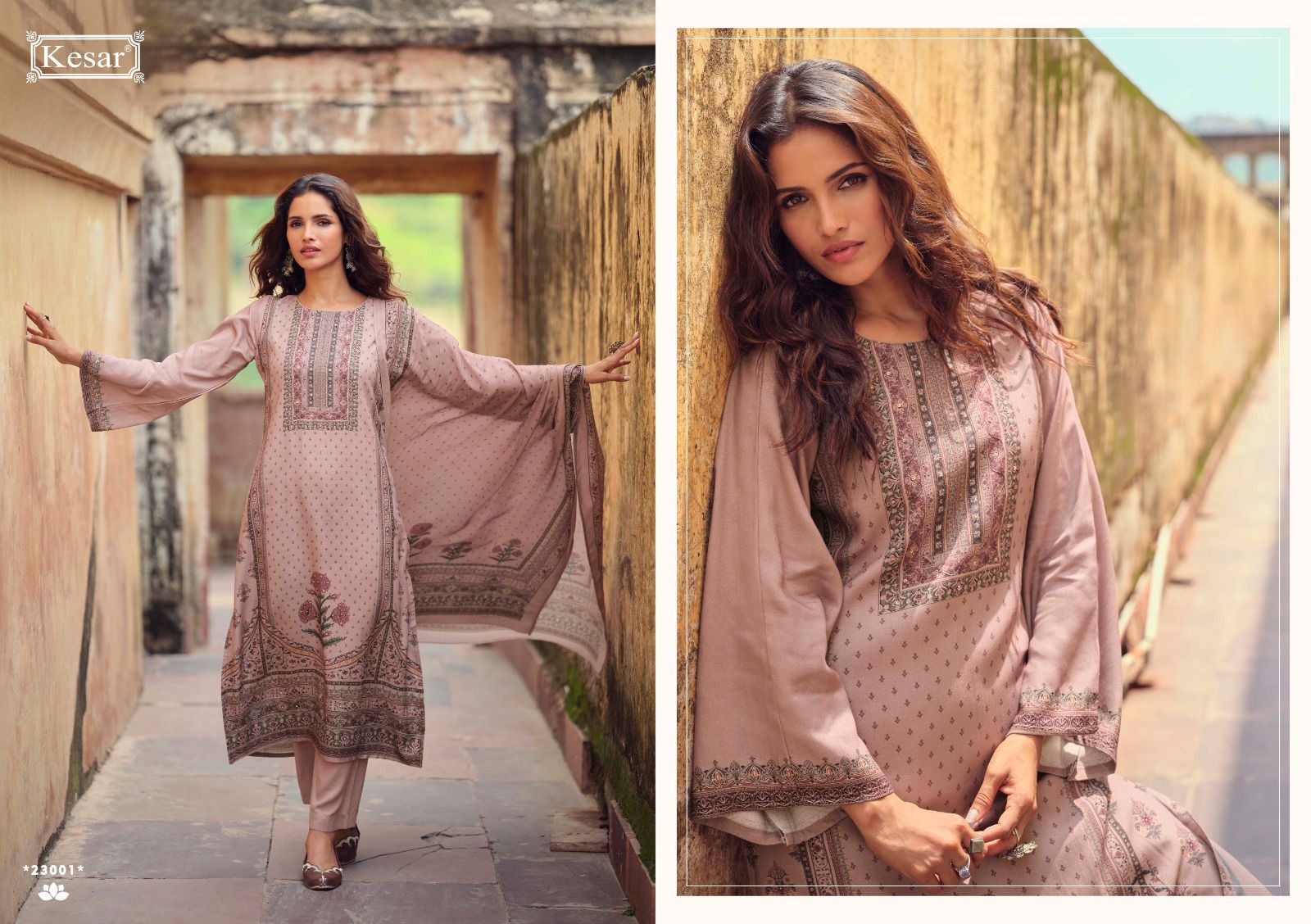 Hasrat New Kesar Pant Style Suits Wholesale Price