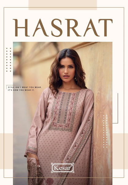 Hasrat New Kesar Pant Style Suits Wholesale Price