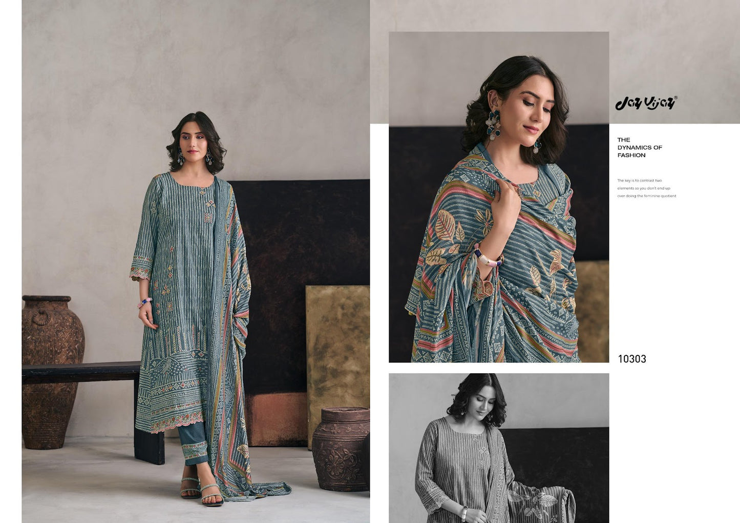 Hasrate Jay Vijay Pant Style Suits Exporter Gujarat