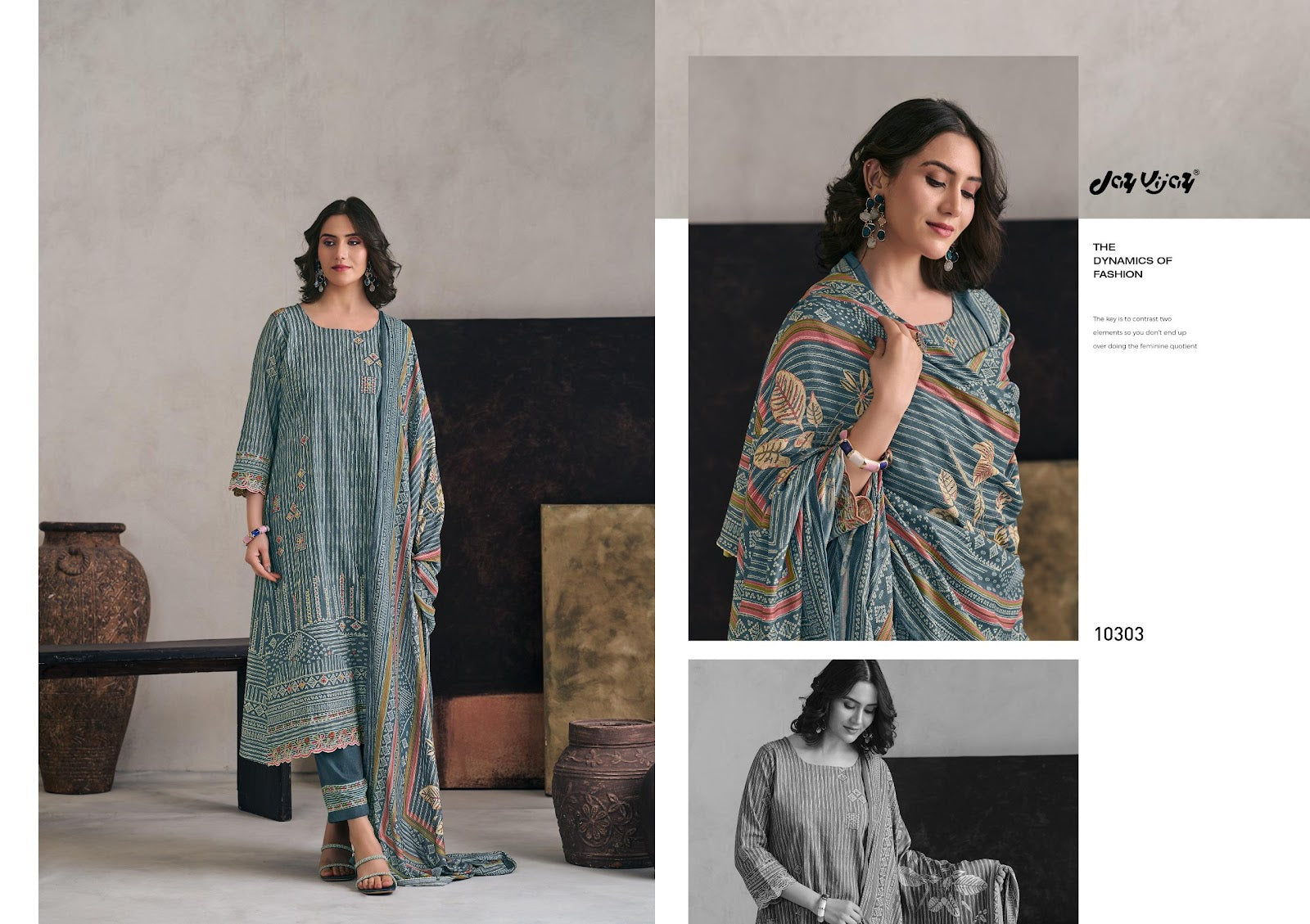 Hasrate Jay Vijay Pant Style Suits Exporter Gujarat