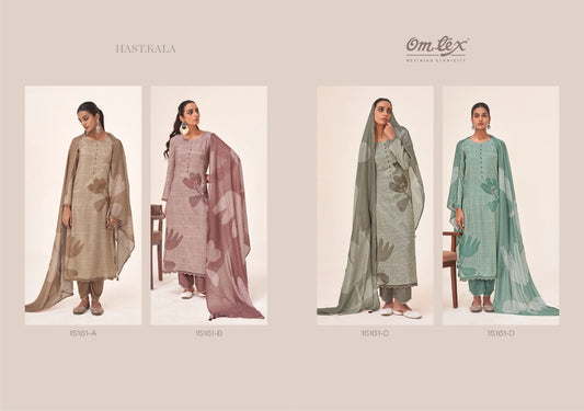 Hastkala Omtex Muslin Pant Style Suits Exporter Ahmedabad