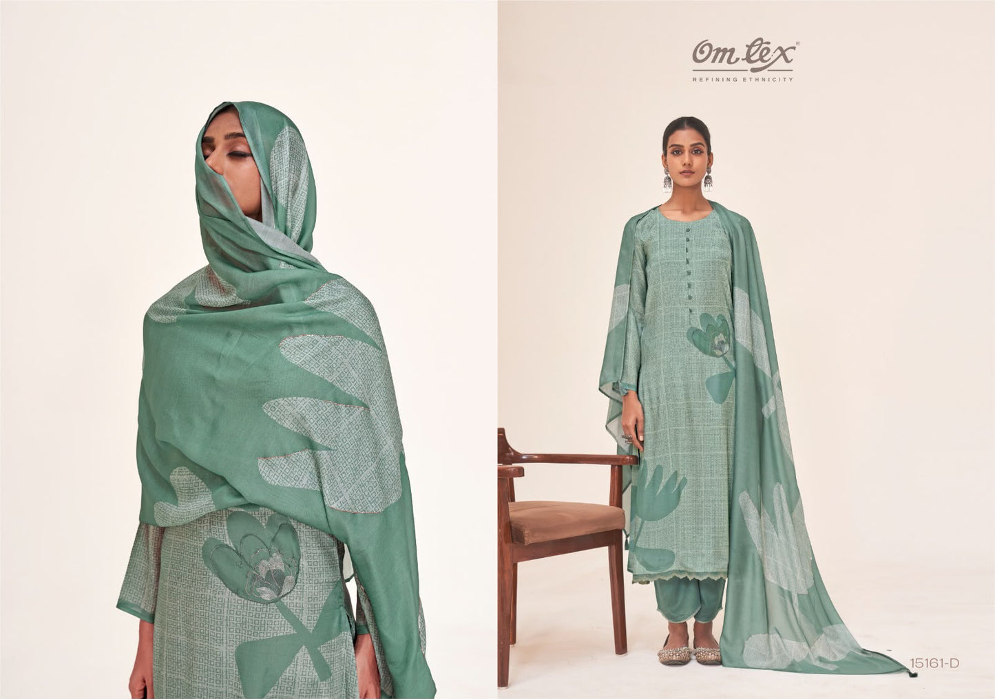 Hastkala Omtex Muslin Pant Style Suits Exporter Ahmedabad