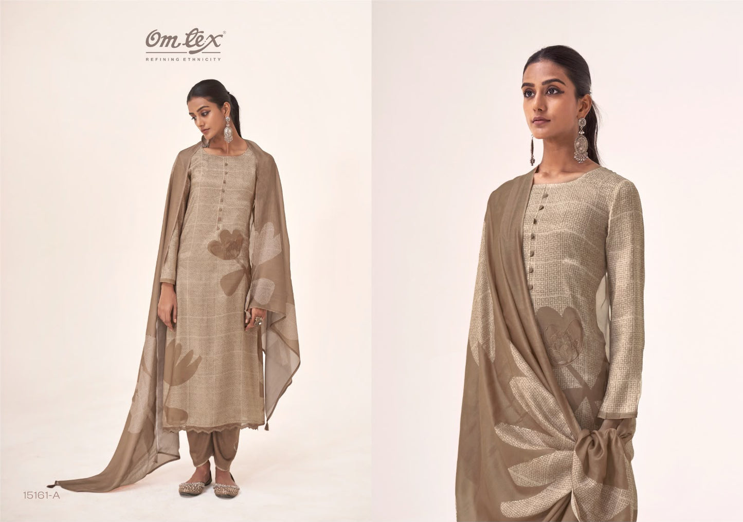 Hastkala Omtex Muslin Pant Style Suits Exporter Ahmedabad
