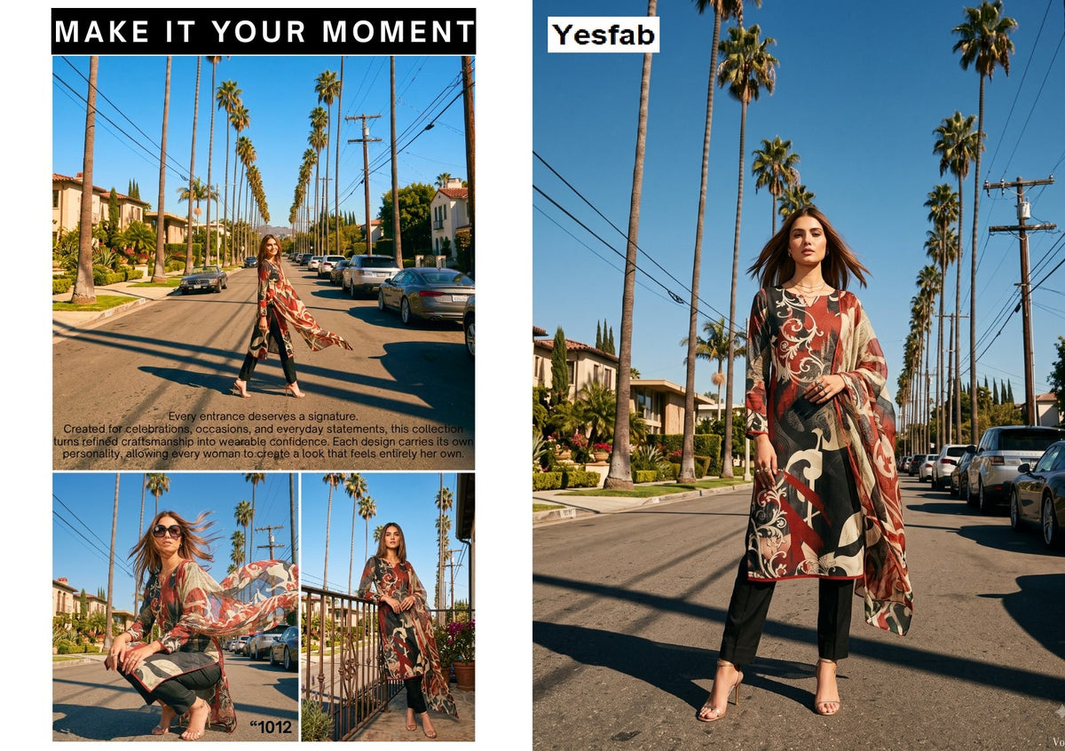 Haute Yesfab Pashmina Suits Wholesaler Gujarat