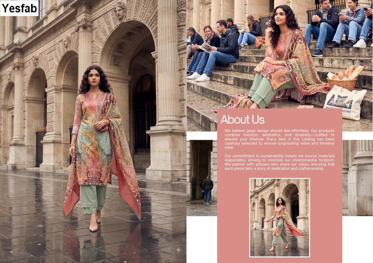 Haute Yesfab Pashmina Suits Wholesaler Gujarat