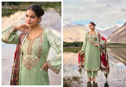 Haven Rupali Viscose Velvet Suits Supplier India