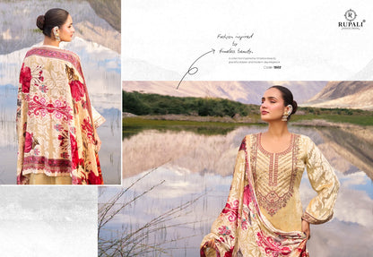 Haven Rupali Viscose Velvet Suits Supplier India