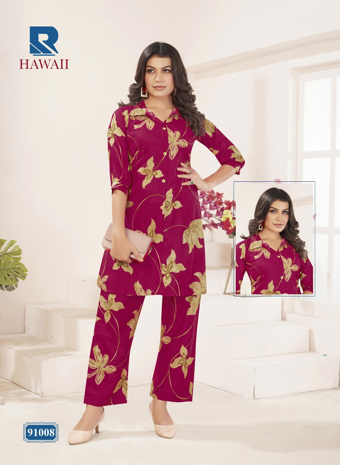 Hawaii Vol 2 Raashi Vertical Co Ord Set Manufacturer Ahmedabad