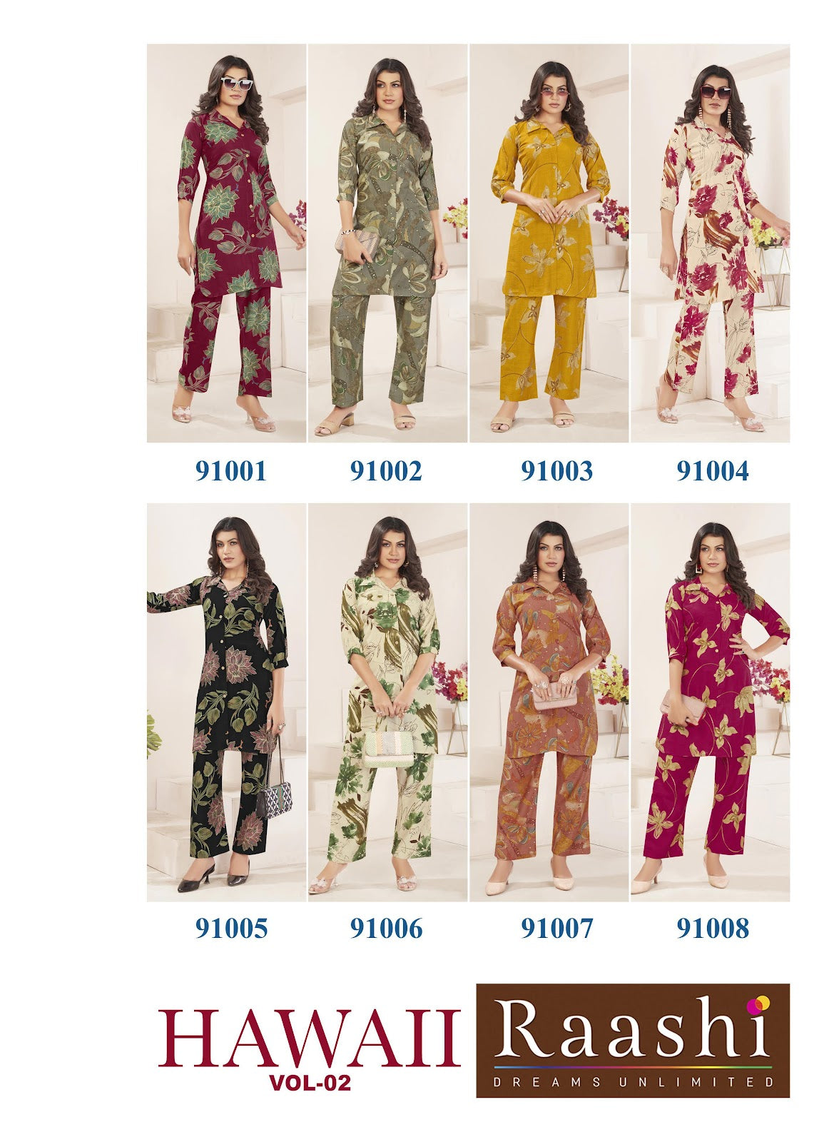 Hawaii Vol 2 Raashi Vertical Co Ord Set Manufacturer Ahmedabad