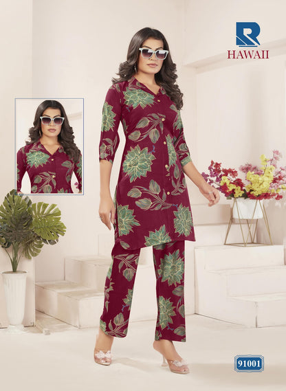 Hawaii Vol 2 Raashi Vertical Co Ord Set Manufacturer Ahmedabad