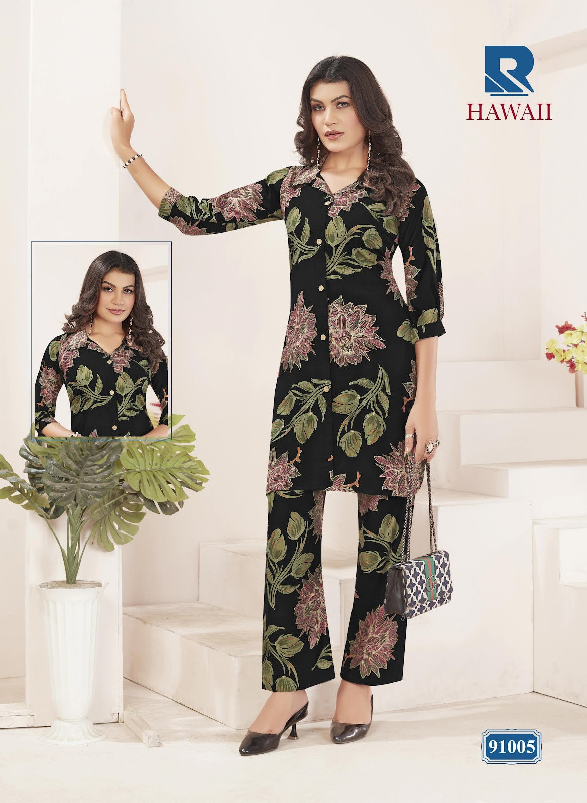Hawaii Vol 2 Raashi Vertical Co Ord Set Manufacturer Ahmedabad