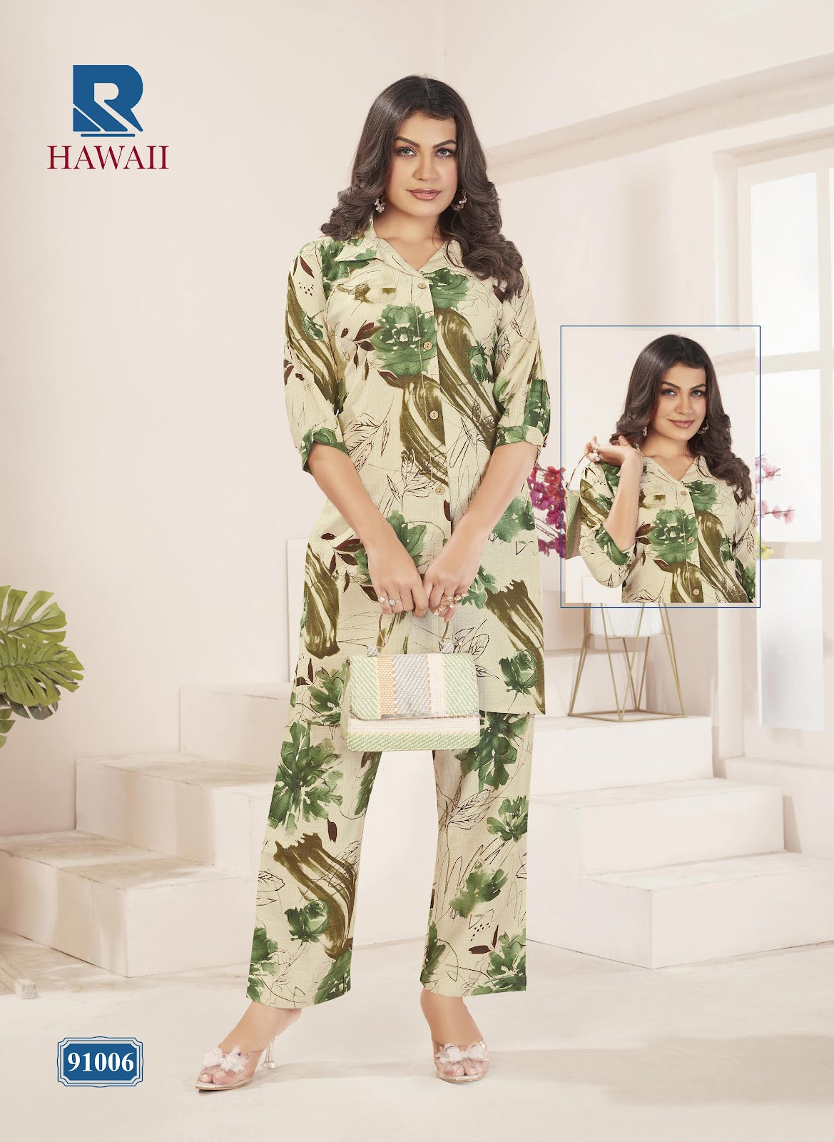 Hawaii Vol 2 Raashi Vertical Co Ord Set Manufacturer Ahmedabad