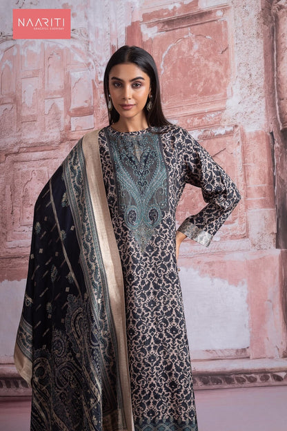 Hayaam Naariti Pure Silk Pant Style Suits Manufacturer Gujarat