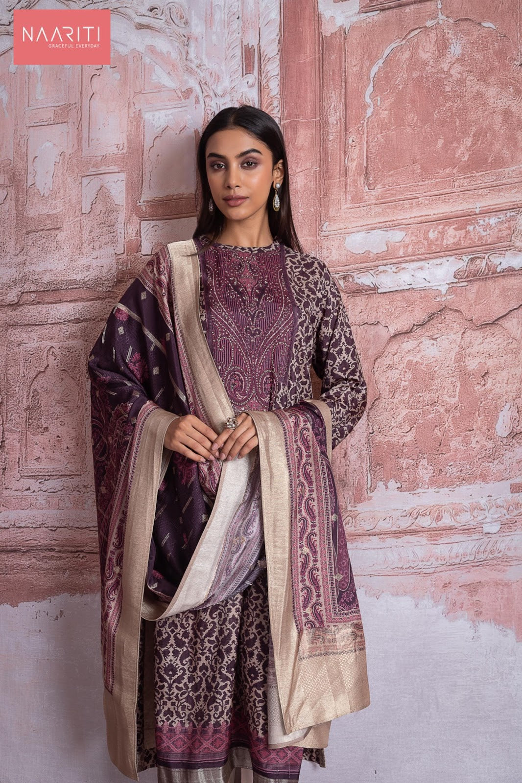 Hayaam Naariti Pure Silk Pant Style Suits Manufacturer Gujarat