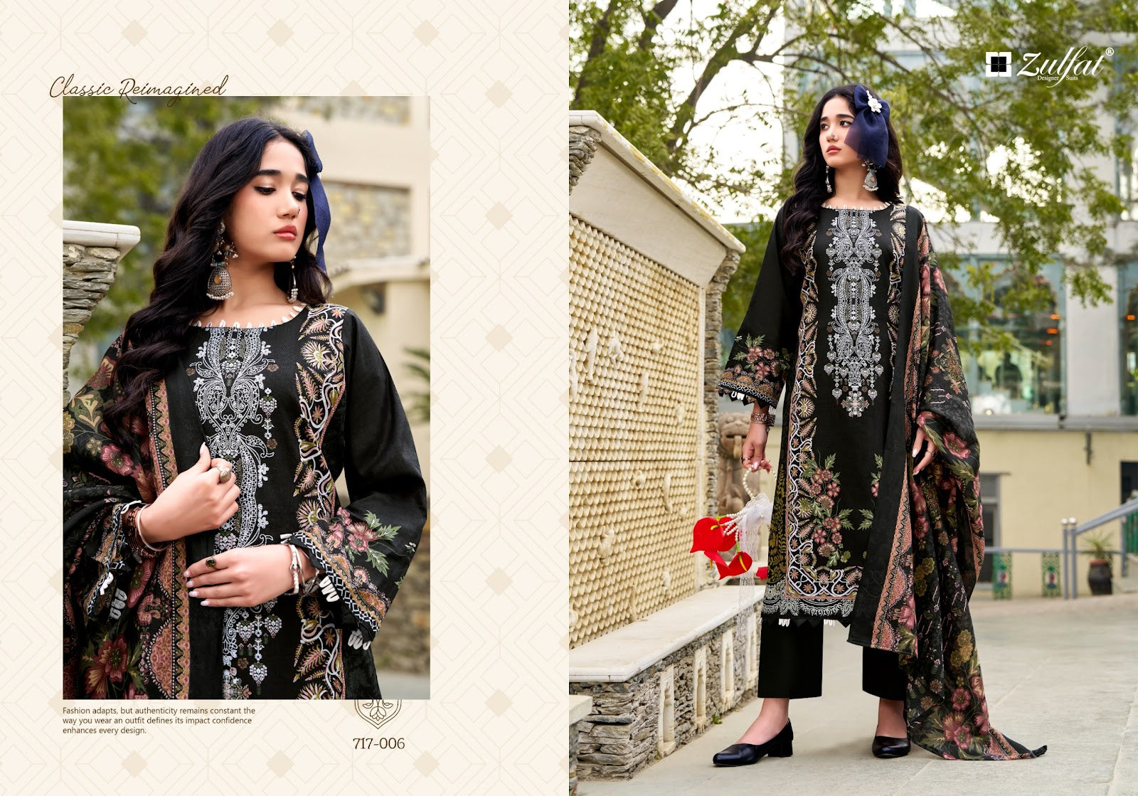Hayami Vol 2 Zulfat Designer Cotton Karachi Salwar Suits Manufacturer Ahmedabad