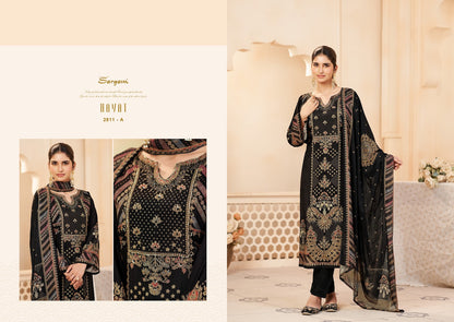 Hayat Sargam Prints Bemberg Muslin Pant Style Suits Supplier Gujarat