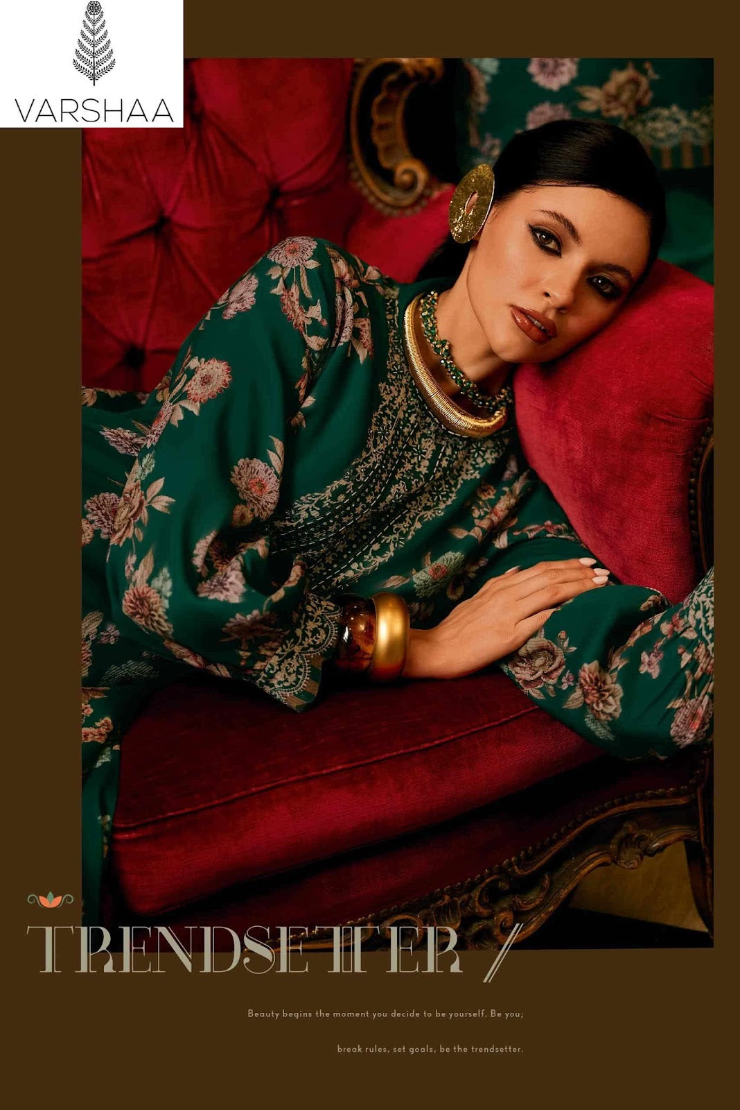 Hayzen Varshaa Viscose Muslin Pant Style Suits Supplier India