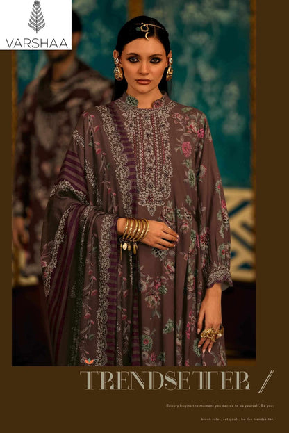 Hayzen Varshaa Viscose Muslin Pant Style Suits Supplier India