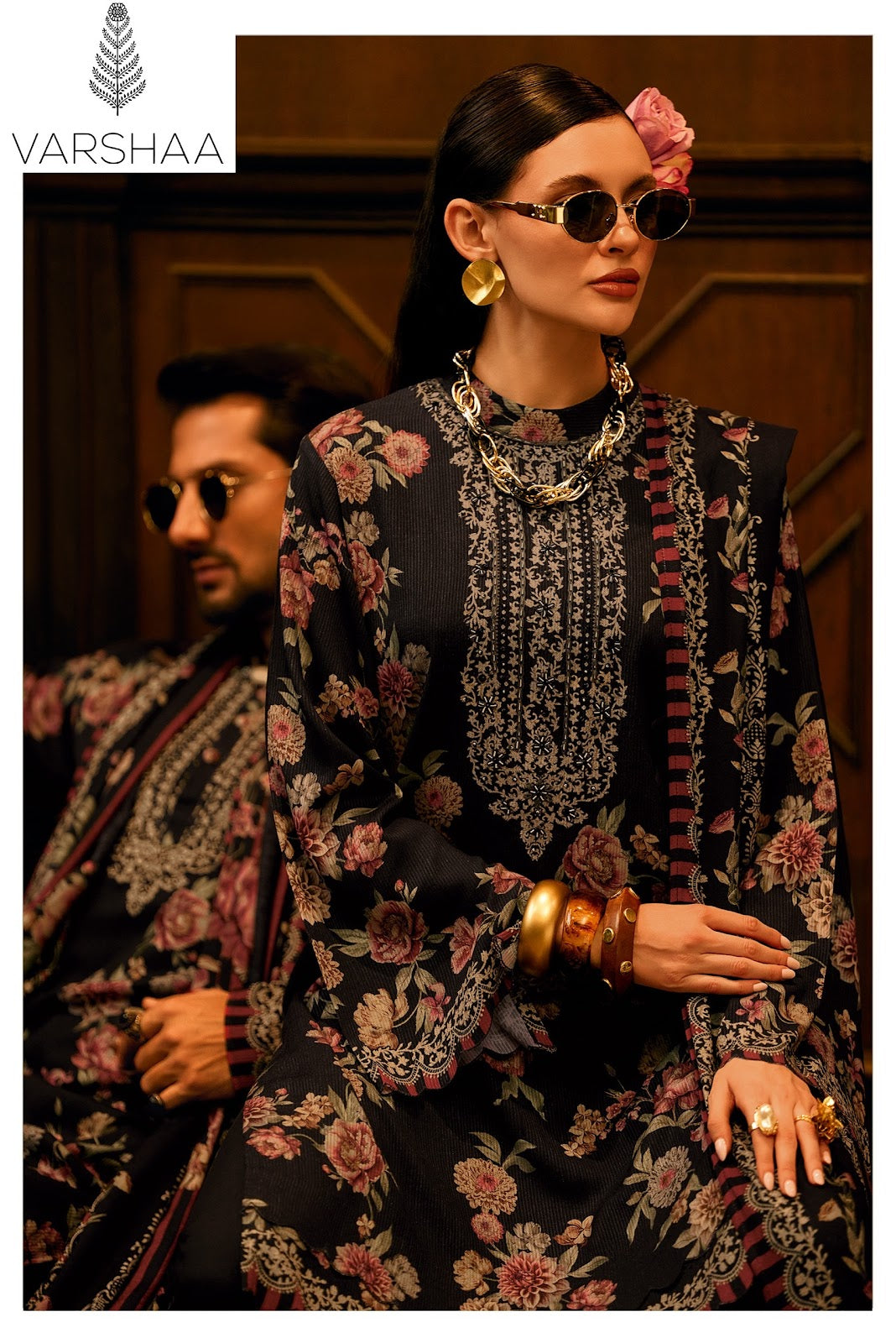 Hayzen Varshaa Resham Pashmina Suits Supplier Ahmedabad