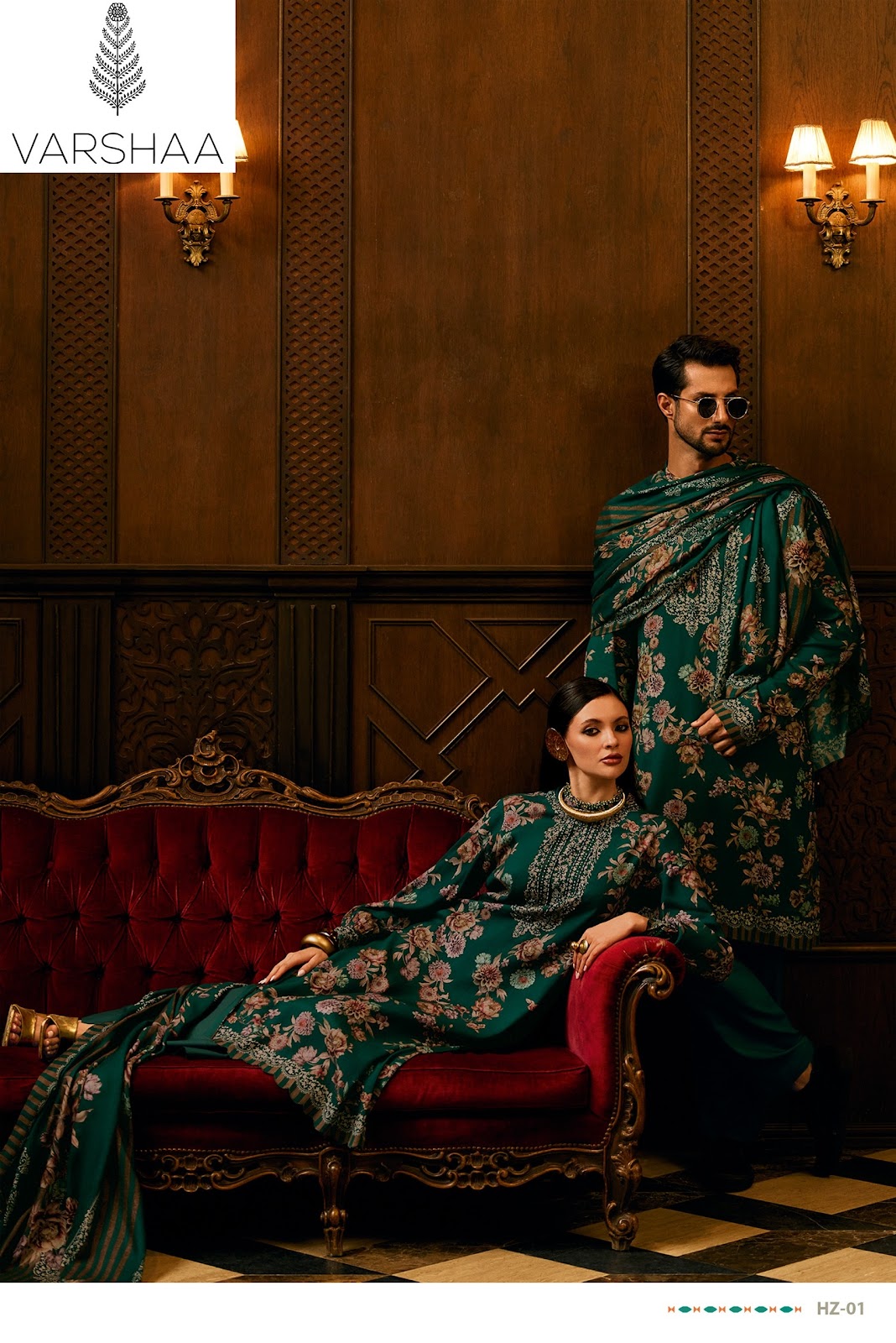 Hayzen Varshaa Resham Pashmina Suits Supplier Ahmedabad